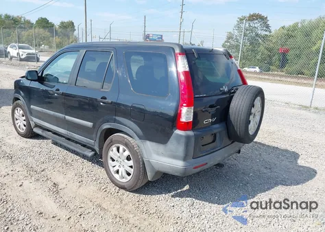 2006 Honda Cr-V Ex из США, поврежденный, VIN SHSRD77886U431091